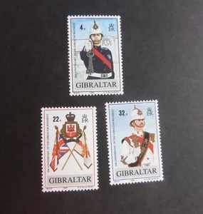 Gibraltar 1989 50th Ann Gibraltar regiment SG609 / 11 MNH UM unmounted mint - Imagen 1 de 1
