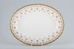 Spode - Fleur de Lys - Gold - Y8063 - Oval Platter - 113234G - Picture 1 of 1