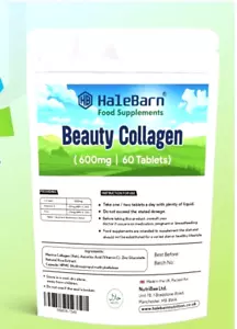 Colágeno Tipo Marino 600mg 60 Comprimidos Belleza Piel Anti Envejecimiento Articulaciones HaleBarn - Imagen 1 de 5