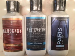 NUEVO Bath and Body Works Signature Collection Loción corporal para hombre que elijas - Imagen 1 de 4