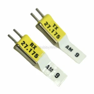 HBX E122 TX & RX Kristalle AM 27 MHz für Haiboxing RC Maßstab Modell Buggy Auto LKW - Bild 1 von 6