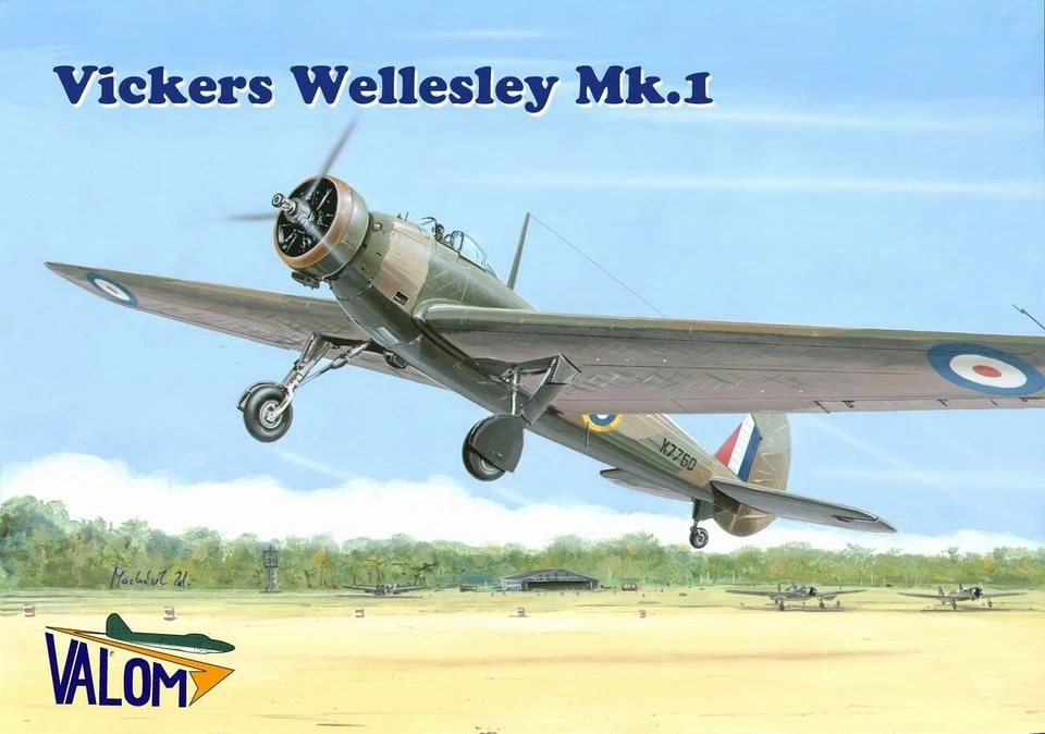 Kit plástico VALOM 72078 Vickers Wellesley Mk.I 1/72 Foto 1 de 1