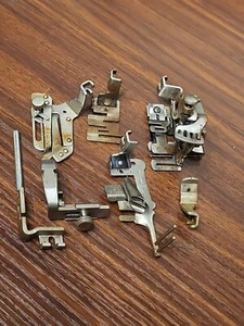 Singer Sewing Machine Attachments W/singer Box - Picture 1 of 5