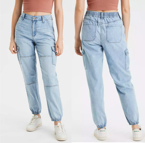 Las mejores ofertas en Pantalones American Eagle Outfitters Azul para  Mujeres | eBay