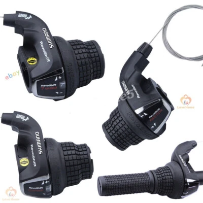 Mountainbike SL-RS35 Revoshift Schalthebel 3/6/7 Gang Fahrrad Griff für Shimano