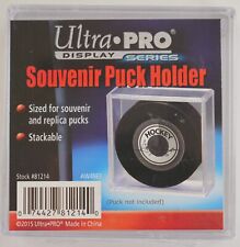 Ultra PRO Hockey Display Series Souvenir Puck Holder Stackable Case 
