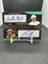 2019 Leaf Ultimate Sports Martina Hingis and Anna Kournikova DUAL AUTO 1/1! 🎾🔥