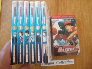 LOT MANGA Kuroko's Basket 1 2 3 4 5 8  + Extra Game  - Foto 1 di 2