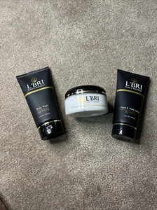 L'BRI Pure & Natural Gift Set Body Wash, Hand & Body Lotion,Body Butter Sealed - Picture 1 of 8