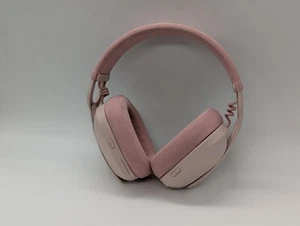Logitech Zone Vibe 100 headphones headset wireless Bluetooth boom mic rose pink - Picture 1 of 17