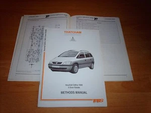 Thatcham Body Repair Manual Vauxhall Zafira 1999 on - Picture 1 of 1