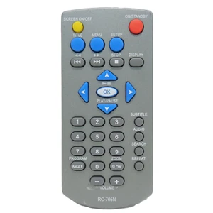 Audiovox RC-705N Pre-Owned Factory Original DVD Player Remote Control - Picture 1 of 6