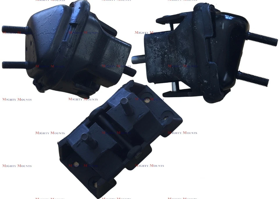 MMA198 3 件电机支架适合 2.7 升 1998 - 2004 道奇 Intrepid 自动变速器 — 第 1/1 张图片