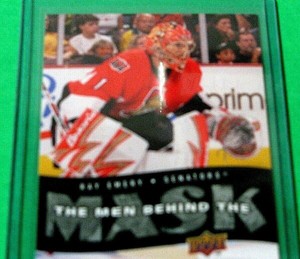 2007/08 RAY EMERY Upper Deck THE MEN BEHIND THE MASK    BM11