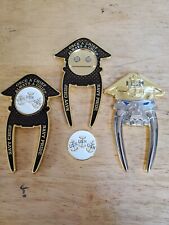 Chief Petty Officer Golf Divot Tool Challenge Coin with ball marker