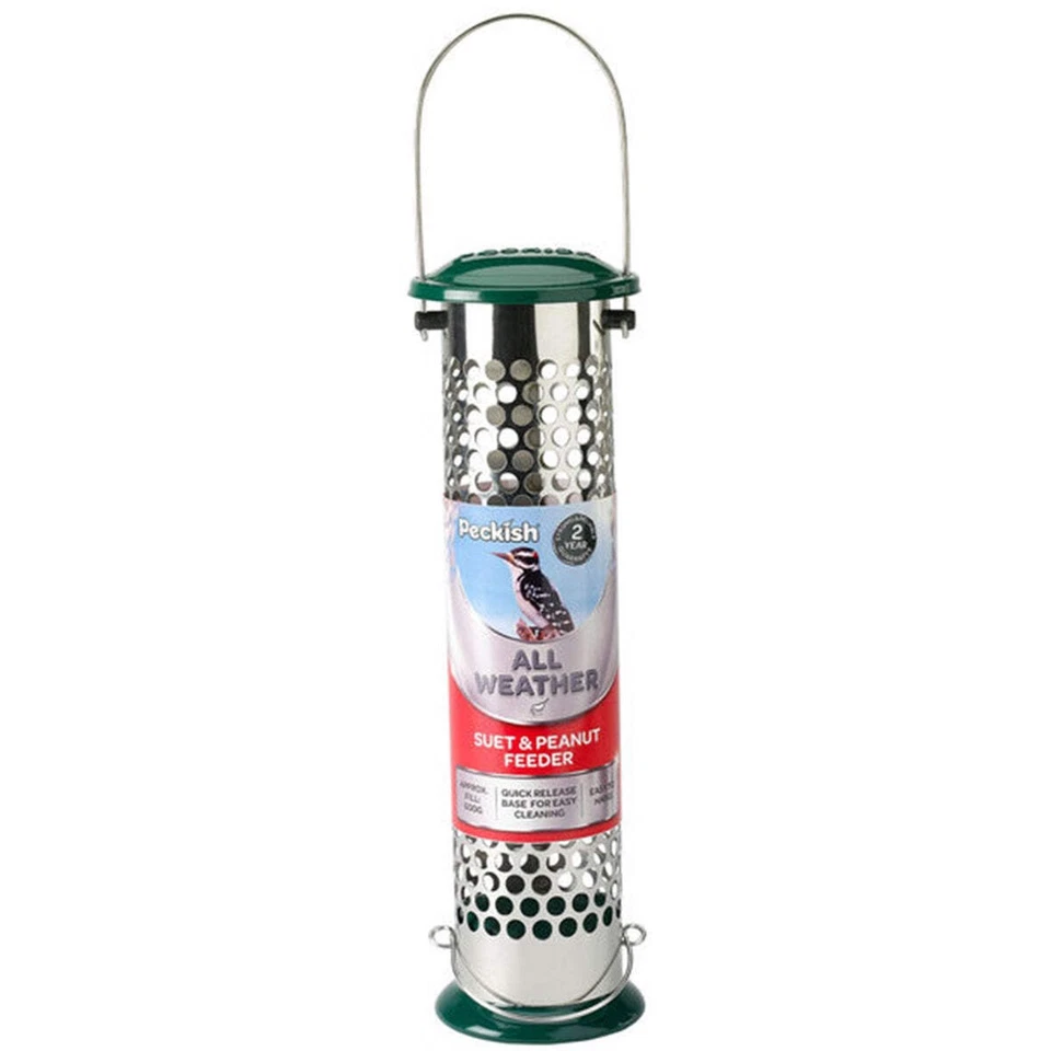 Westland Peckish All Weather Suet & Peanut Feeder 30cm