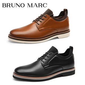 Bruno Marc Men's Lace-Up Oxford Shoes Classic Comfortable Fashion Shoe Size 8-13 - Picture 1 of 11