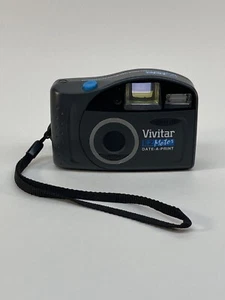 VIVITAR EZ MOTOR CAMERA 35 MM  BIG VIEW, DATE-A-PRINT FOCUS FREE DX - Picture 1 of 5