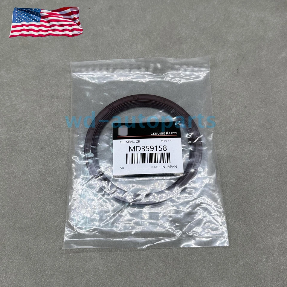 New NEW REAR MAIN CRANKSHAFT SEAL FOR MITSUBISHI MD359158 - Imagem 1 de 4