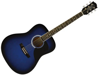 EKO RANGER 6 BLUE SBT chitarra acustica folk tavola abete NUOVA garanzia ITALIA - Immagine 1 di 2