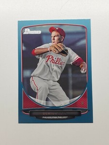 Denton Keys 2013 Bowman Draft Pick Prospect Blue Card BDPP77  /500 Phillies