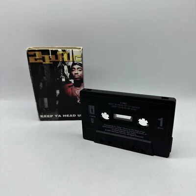 2Pac  Keep Ya Head Up (1993 - Interscope Records) Cassette Single Used - Image 1 of 4