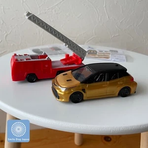 Tomica GR COROLLA GOLD Hino Fire ladder truck 2024 McDonald Happy Meal Set of 2 - Picture 1 of 9