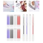 4 Color Disappearing Ink Fabric Marker Pen Cross Stitch Temporary Marking Heat