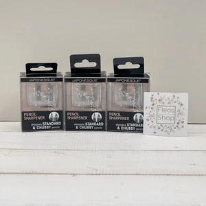 Japonesque Pencil Sharpener 3-pack - New - Picture 1 of 3