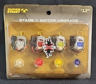 XMODS Stage 1 One Motor Upgrade Kit Super Street - New in Box by Radio Shack - Image 1 of 4