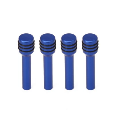 4 peças pinos de puxar universais azuis universais para carro caminhão interior trava de porta - Imagem 1 de 4