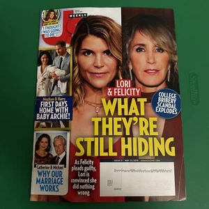 May 27, 2019 US WEEKLY Magazine COLLEGE BRIBERY SCANDAL EXPLODES Rare HTF 60p - Picture 1 of 2