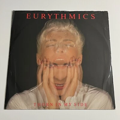 Eurythmics - Thorn In My Side 12" Vinyl Record - DAT 8 VG+ - Image 1 of 4