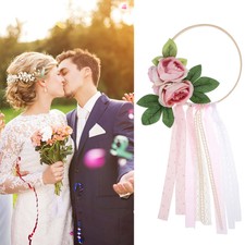  Bouquets De Fleurs Pour Mariage Cerceau Mariée Fausse Rose La Artificiel