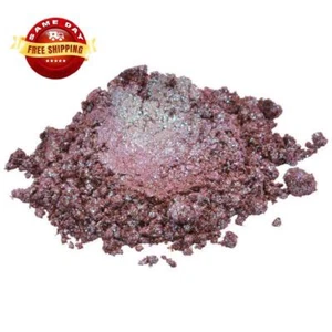 CHAMELEON PLUM DARK RED LUXURY MICA COLORANT PIGMENT POWDER COSMETIC GRADE 4 OZ - Picture 1 of 12