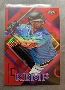 2020 Topps Fire - Matt Kemp #43 Red Parallel - Miami Marlins - Picture 1 of 2