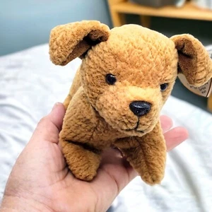 Vintage 1996 Retired Beanie Baby Tuffy Terrier with Tags Dog Stuffed Toy - Picture 1 of 13