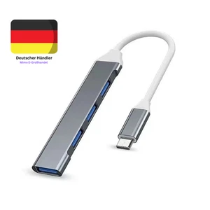 USB–C Hub OTG Adapter Typ C Splitter 4 In 1 USB C zu USB A Für Notebook Handy - Bild 1 von 9