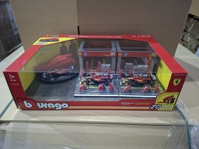 Burago 1:43 Ferrari  Formula 1 Deluxe Paddock Set (6+ Years) 2024 - Image 1 of 4