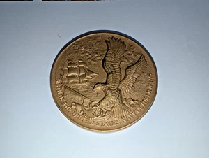 Bicentennial U.S. Navy Bronze Medal 1975 - Birth of the U.S. Navy Oct 1775 - 3" - Picture 1 of 8