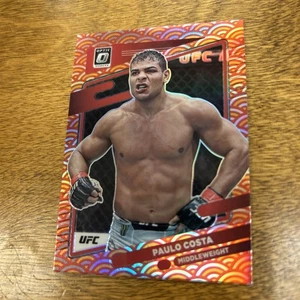 2022 Panini Donruss Optic UFC - Paulo Costa #56 Photon Prizm - Picture 1 of 3