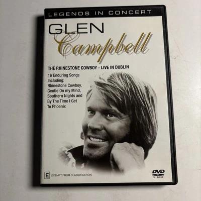 Glen Campbell - The Rhinestone Cowboy Live In Dublin Legends In Concert DVD NEW - image 1 of 2