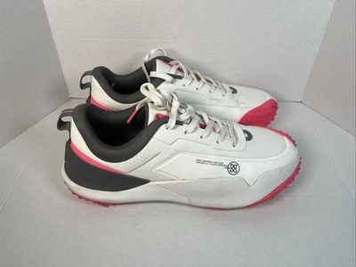 G/Fore G/18 Men’s Golf Shoes Size 13 White And Pink - Image 1 of 4
