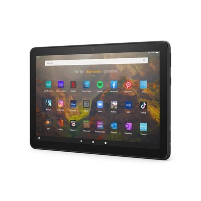 Amazon Fire HD 10 Tablet (2021), schwarz 25,6cm (10,1") Full-HD Display, 64 GB S - Bild 1 von 4