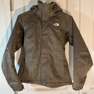 The North Face Women’s Size M Hyvent Brown Windbreaker Ski Rain Coat Jacket - Picture 1 of 24