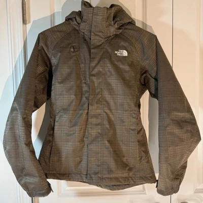 The North Face Women’s Size M Hyvent Brown Windbreaker Ski Rain Coat Jacket - Image 1 of 4