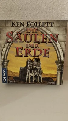 Die Säulen der Erde, Kosmos Verlag, mit 2 Erweiterungen!, Holzteile, neu - Bild 1 von 4