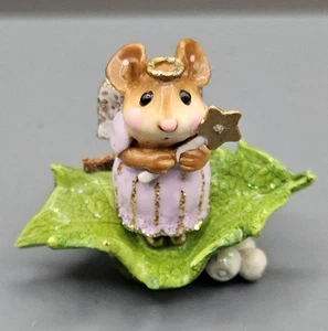 Wee Forest Folk Little Holly Angel Lilac 2000 Donna - Picture 1 of 14