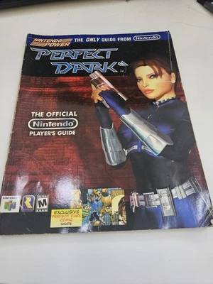 Perfect Dark Official Strategy Player's Guide Nintendo Power N64 - Image 1 of 4