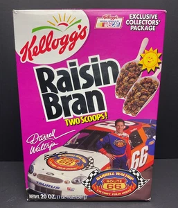 Route 66 Victory Tour Darrell Waltrip Kellogg’s Raisin Bran *Caja vacía A4 - Imagen 1 de 16